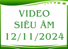 Video siêu âm ngày 12/11/2024